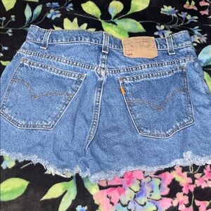 Levi's Women's Classic Blue Jean Shorts